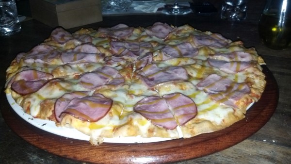 Pizza Lombinho com Chutney Pizzaria Vignoli Salvador - Pizzarias em Salvador - Restaurantes em Salvador - Onde Comer em Salvador
