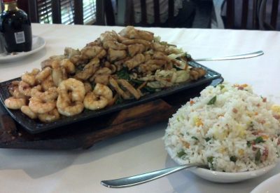 Tepan de Frutos do Mar Kirin - Restaurantes chineses em Salvador - Onde Comer em Salvador