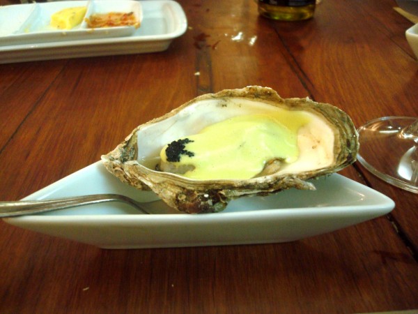 Ostra ao molho de manjericão Al Mare - Restaurantes em Salvador - Frutos do Mar em Salvador - Onde Comer em Salvador