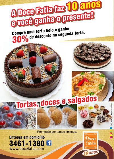 Doce Fatia - Restaurantes Dia das Mães Salvador - Onde Comer no Dia das Mães - Onde Comer em Salvador Blog de Gastronomia