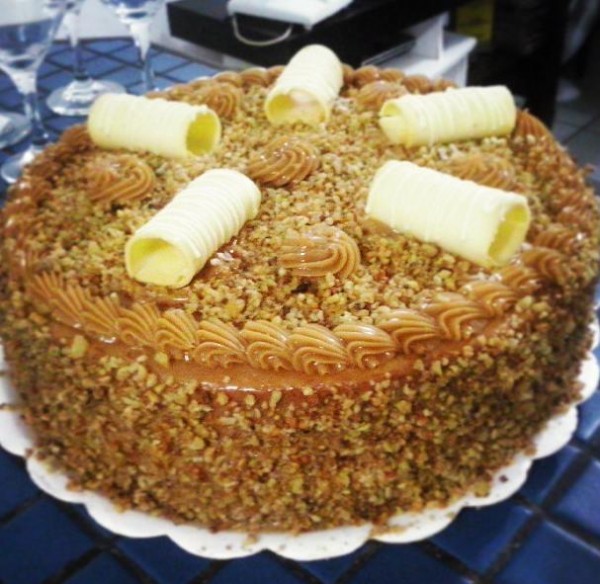 Torta de Nozes da Doce Fatia - Tortas e Doces em Salvador - Onde Comer em Salvador Blog de Gastronomia