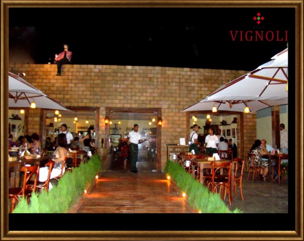 Fachada da Vignoli Pizzaria em Salvador - Onde Comer em Salvador Blog de Gastronomia