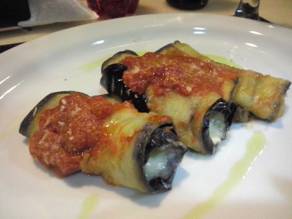Melanzane alla parmigiana do restaurante italiano Zafferano no Restaurant Week - Onde Comer em Salvador Blog de Gastronomia
