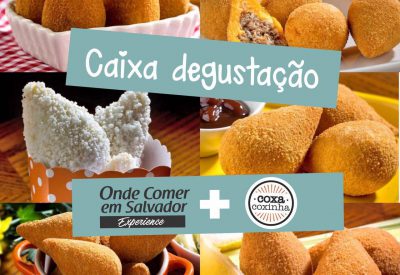 Caixa Degustação Coxa Coxinha - Onde Comer em Salvador Blo de Gastronomia