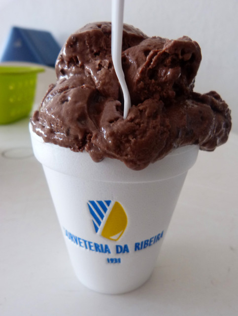 Sorvete de Chocolate da Sorveteria da Ribeira - Onde Comer em Salvador Blog de Gastronomia